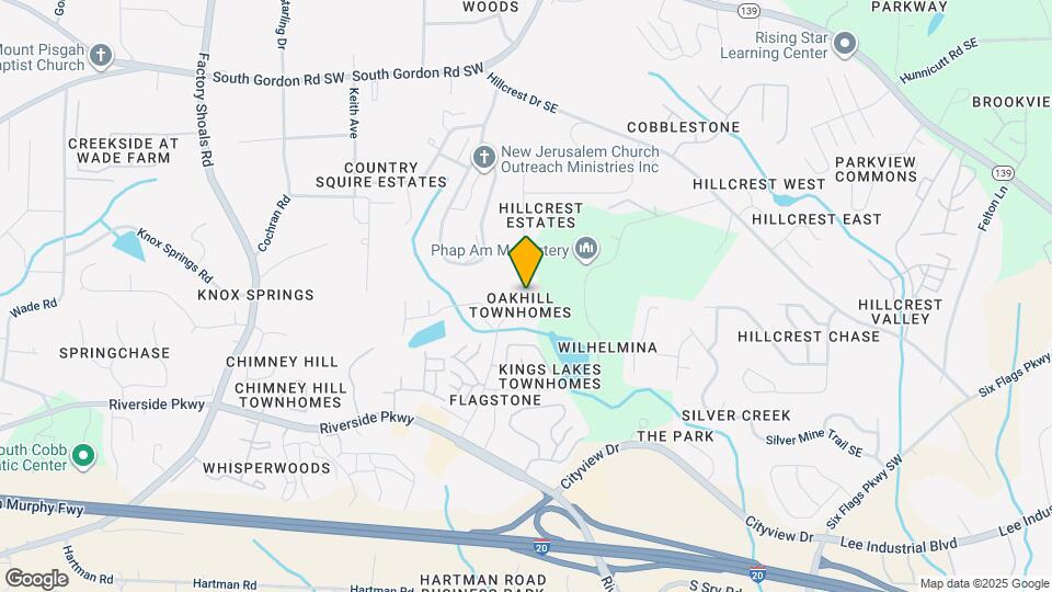 7006 Oakhill Cir Map and Location Details