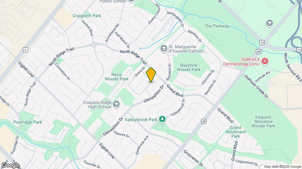 2201 Galloway Dr Map and Location Details