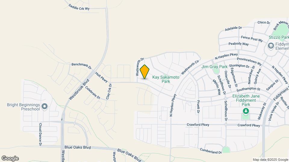 3040 Vaughn Way, Unit 1 Map and Location Details