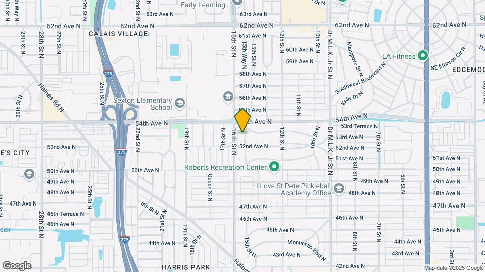 5250 15th St N Map and Location Details