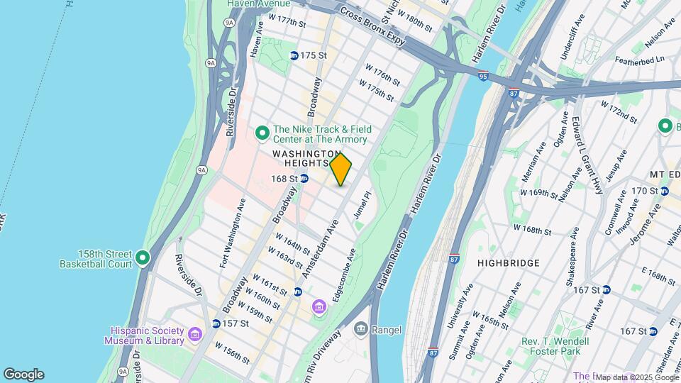 503 W 168th St Map and Location Details