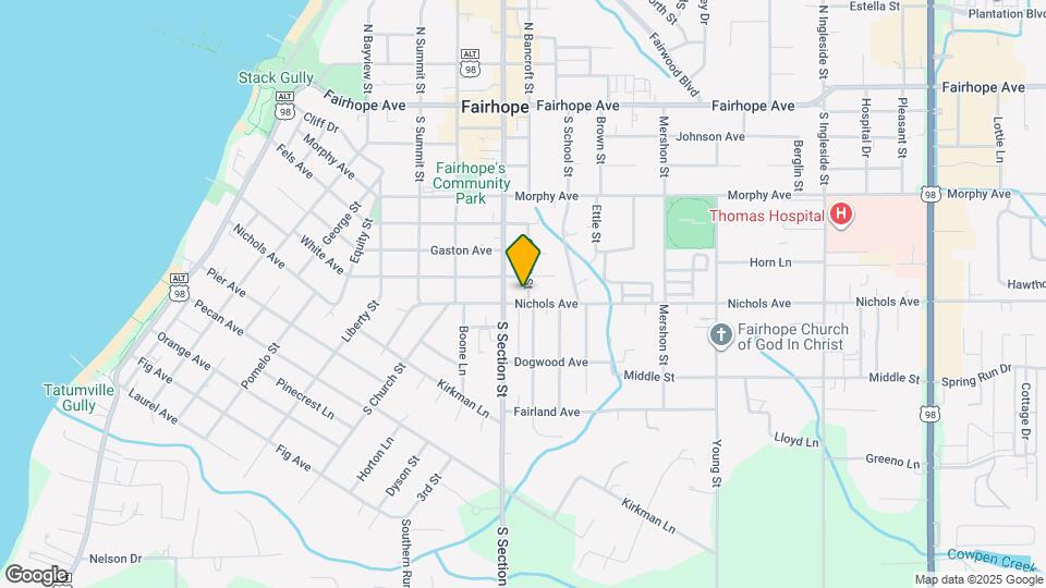 409 Nichols Ave Map and Location Details