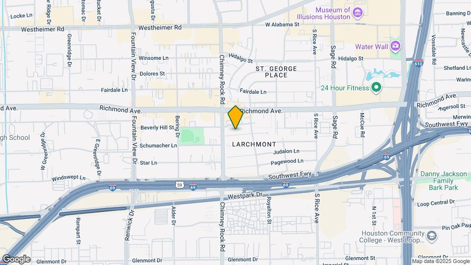 5526 Lincrest Ln Map and Location Details