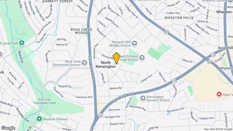 3510 Astoria Ct Map and Location Details