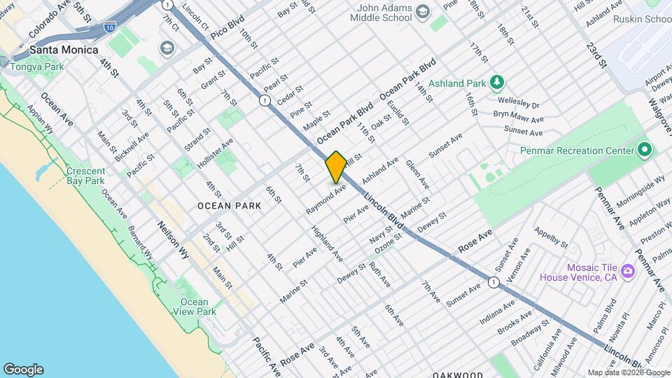 729 Raymond Ave Map and Location Details