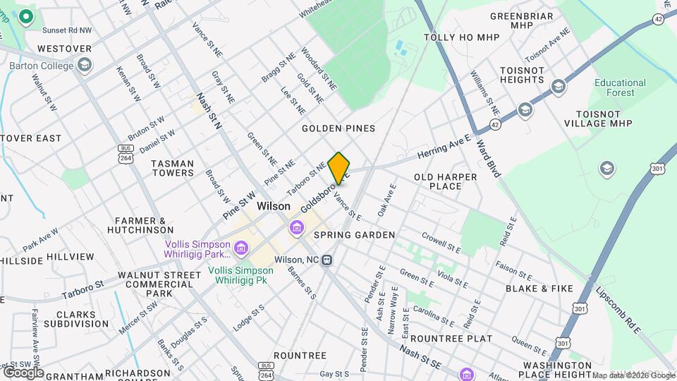 Colonial Apartments Map and Location Details