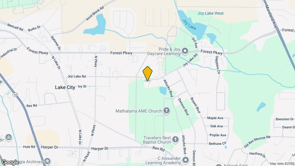 5425 Herndon Blvd Map and Location Details