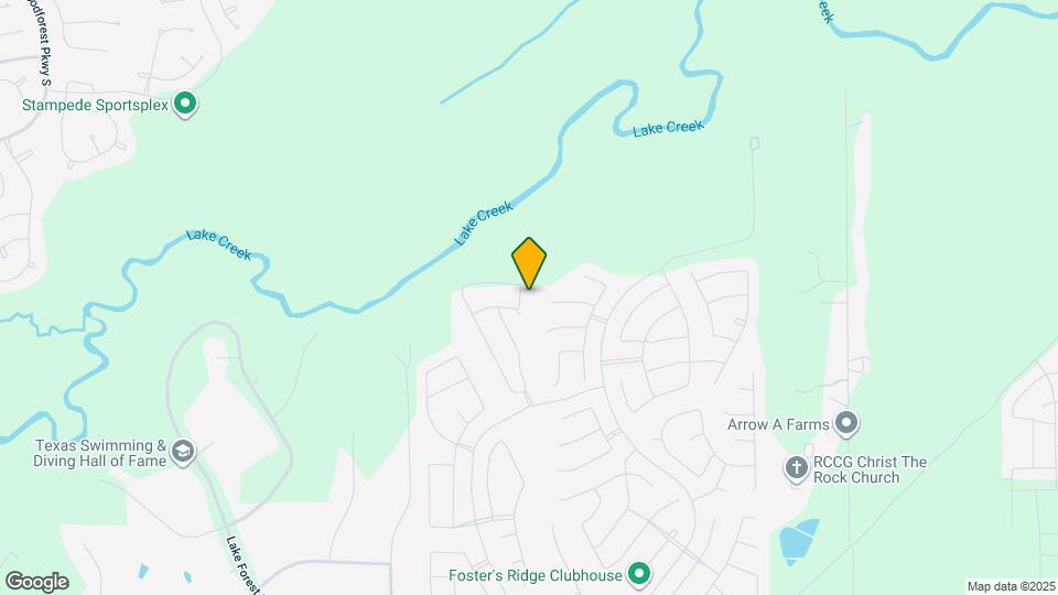 13712 Moss Lake Ln Map and Location Details