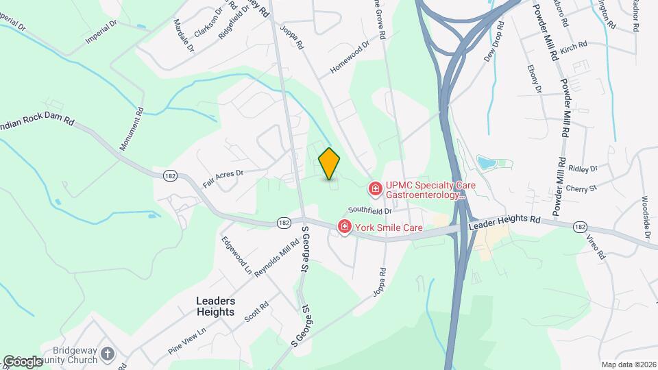 9204 Hudson Ct Map and Location Details