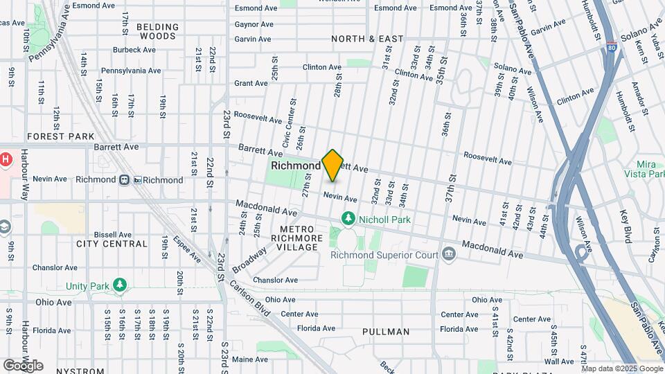 417-425 433 29th St Map and Location Details