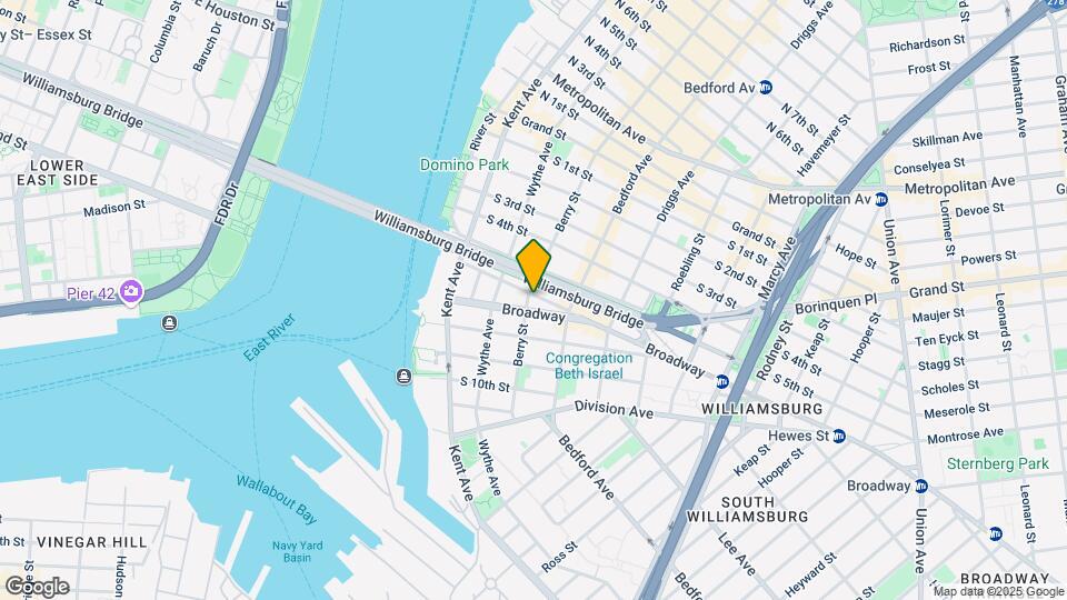 84 S 6th St Map and Location Details