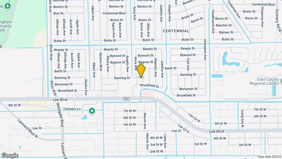 817 Acton Ave Map and Location Details