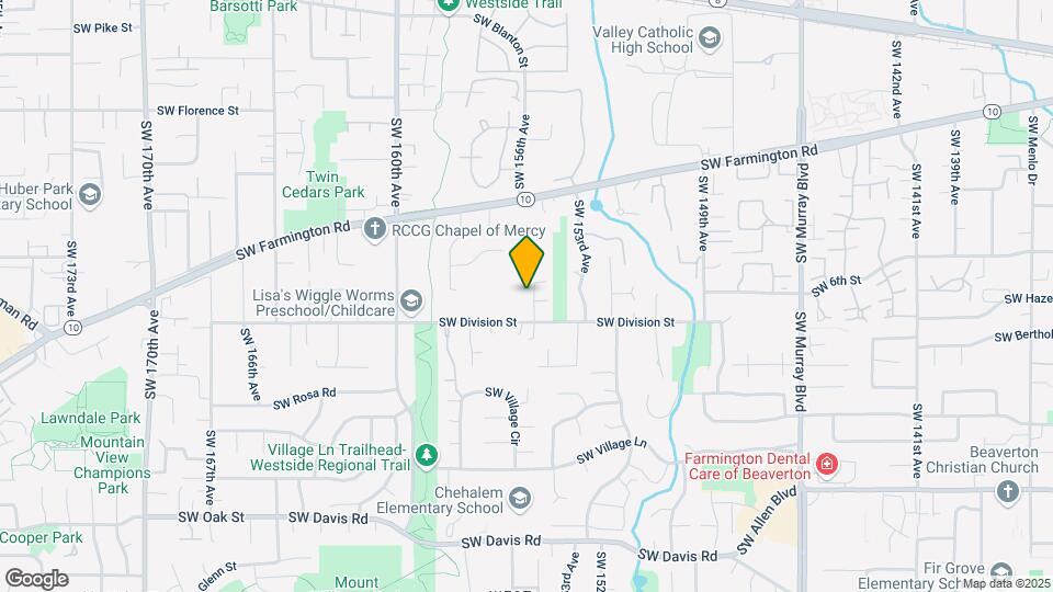 5273 SW 155th Terrace Map and Location Details