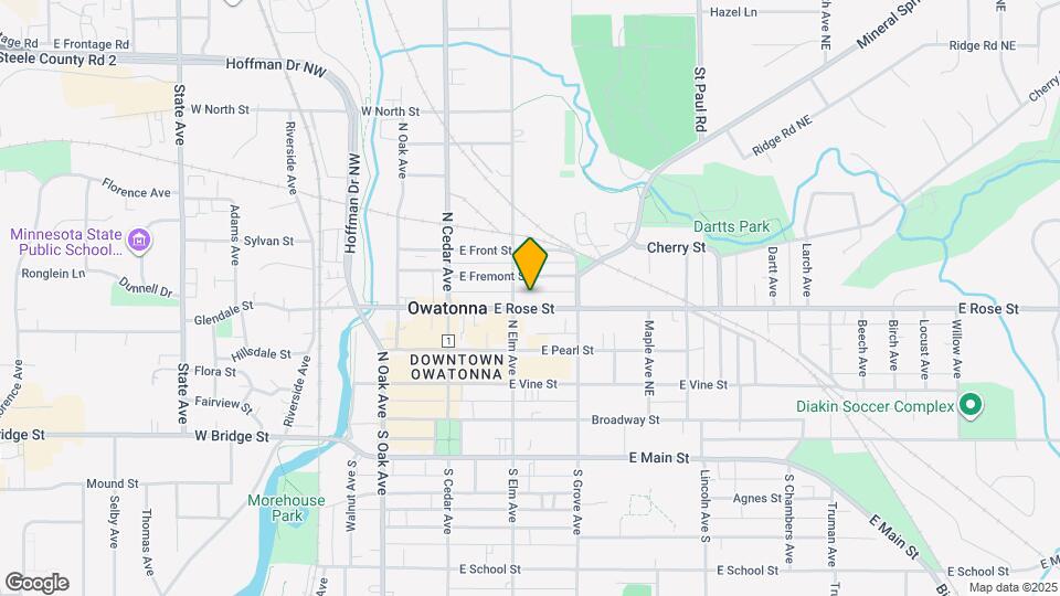 218 E Rose St, Unit APT 2 Map and Location Details