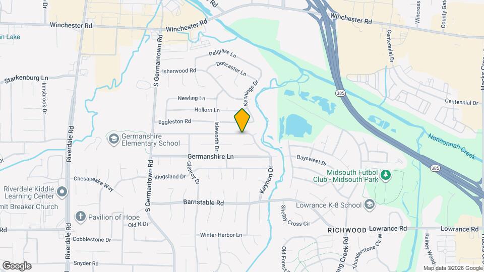 7409 Woodshire Rd Map and Location Details