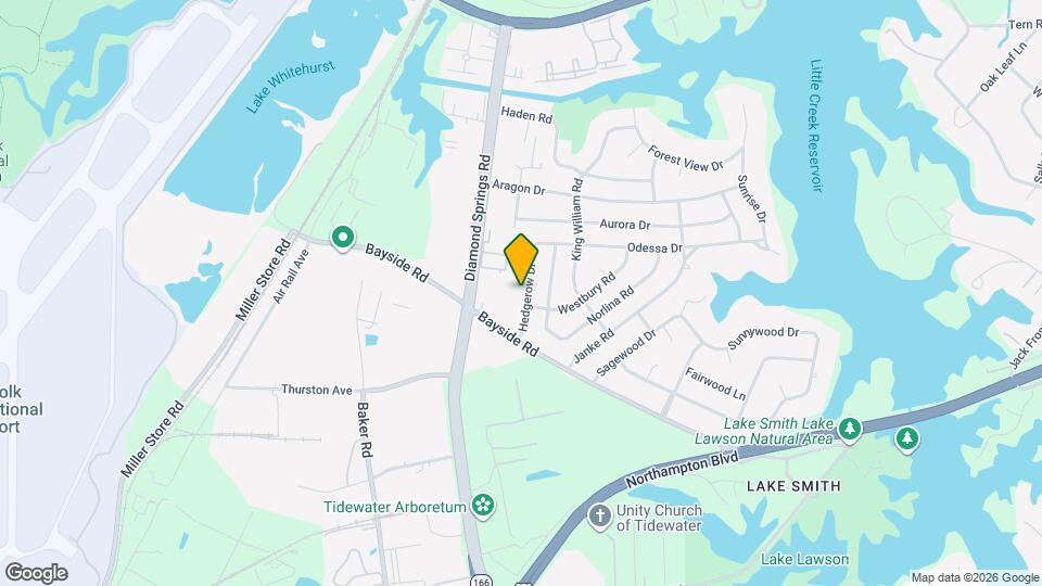 Hedgerow Apartment - Utilities Included Map and Location Details