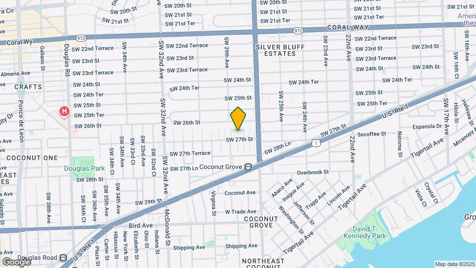 2661 SW 28th Ct Map and Location Details