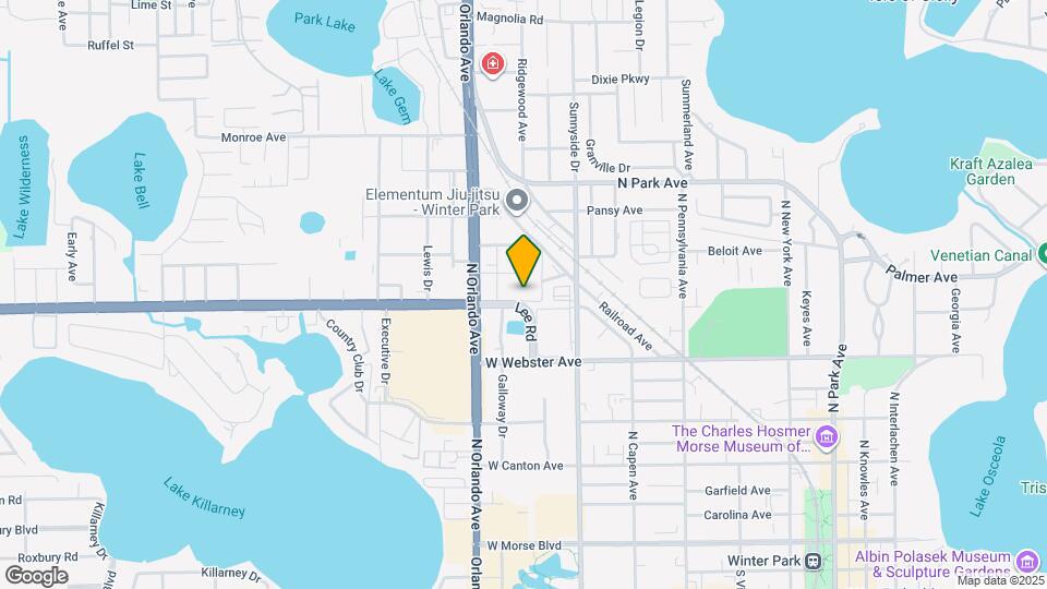 1055 Cherokee Ave Map and Location Details