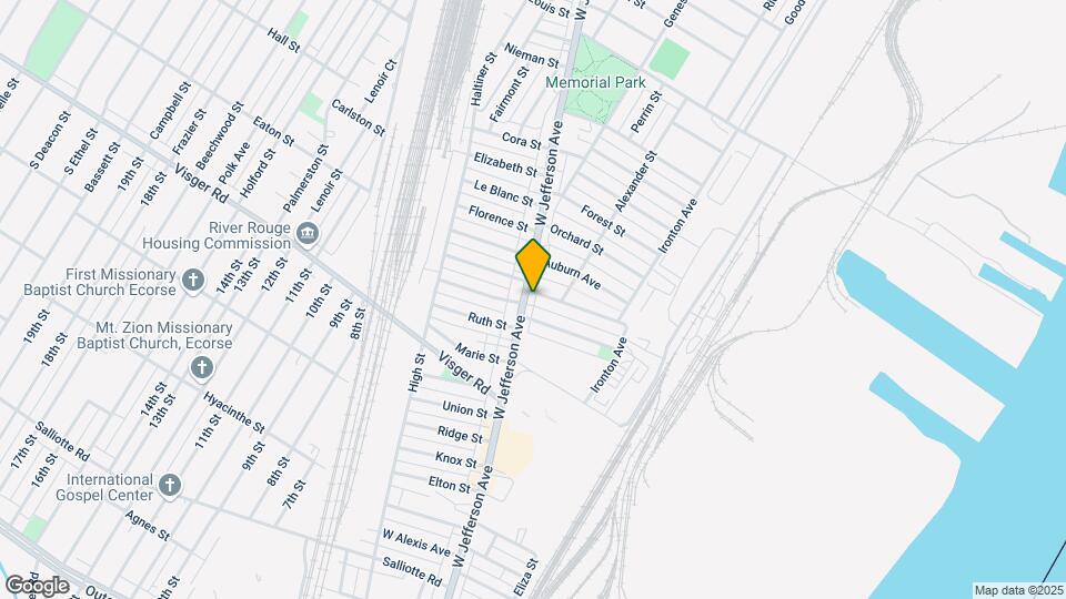 6 E Rockwood St Map and Location Details
