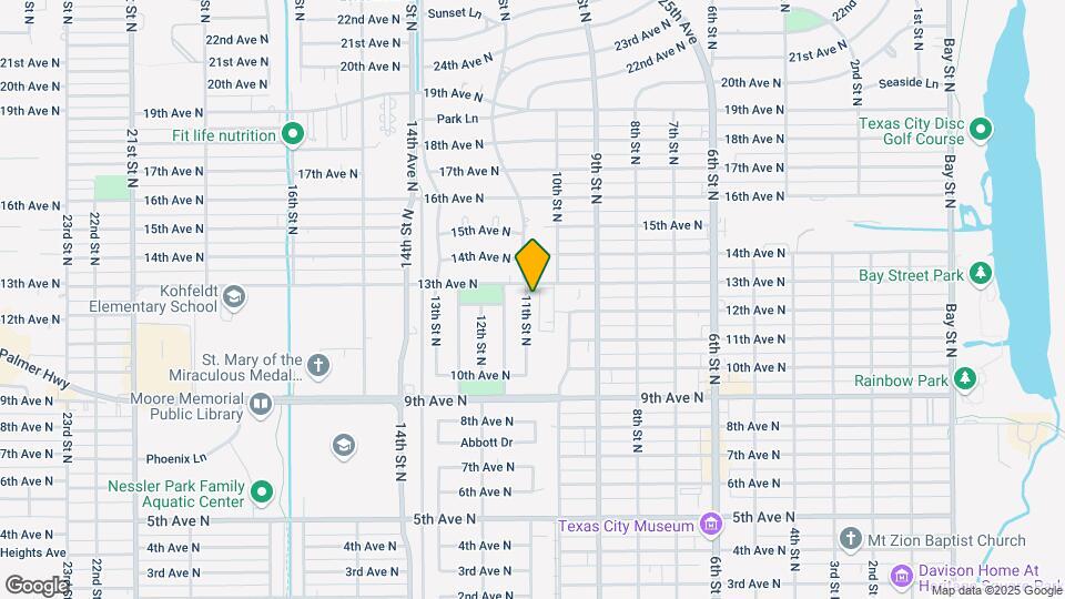 1202 11th St N Map and Location Details
