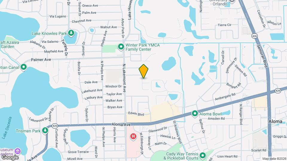 2107 Brookview Dr Map and Location Details