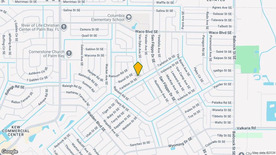 1677 Xavier Ave SE Map and Location Details