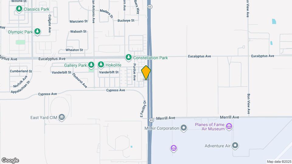 14595 Longwood Ave Map and Location Details