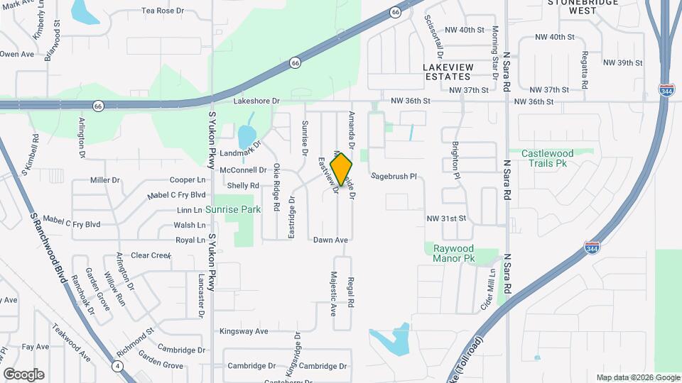 605 Eastview Dr Map and Location Details
