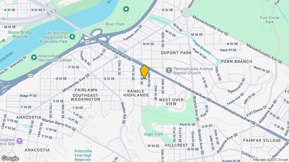 2803 Q St SE Map and Location Details