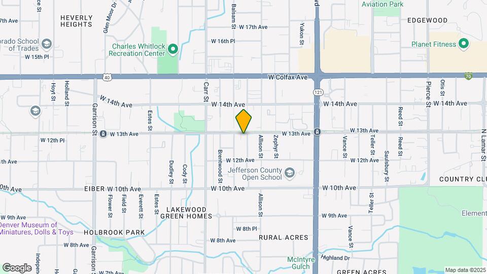 1285 Ammons St Map and Location Details