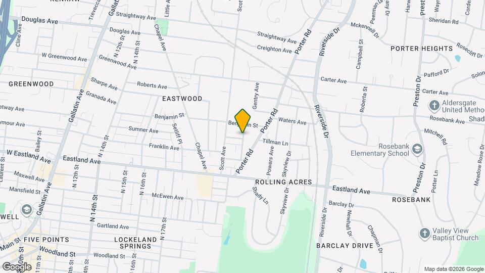 221 Gentry Ave Map and Location Details