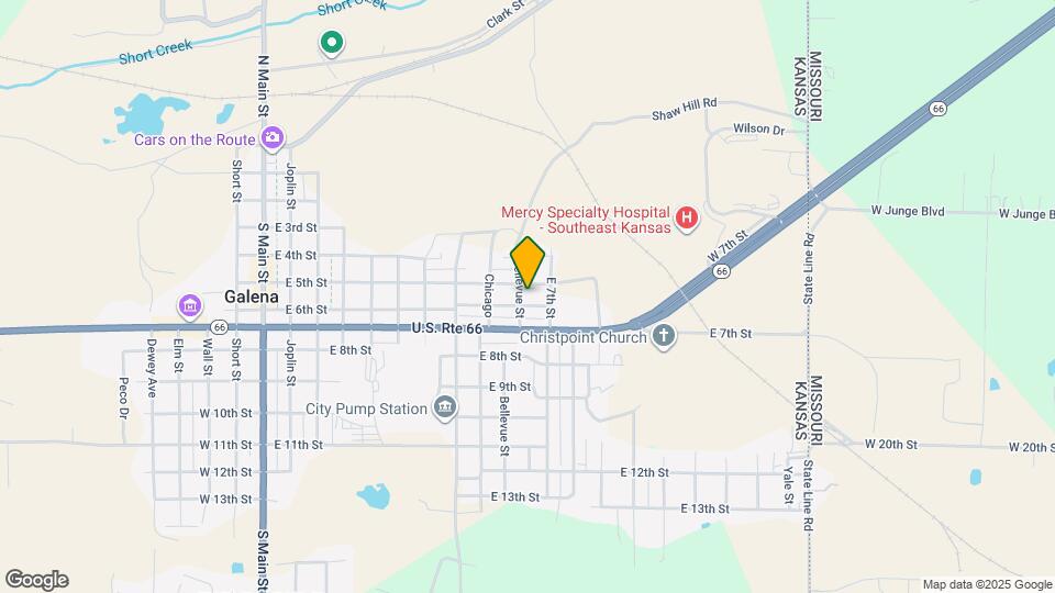 507 Bellevue St Map and Location Details