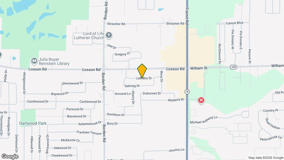 45 Lemans Dr Map and Location Details