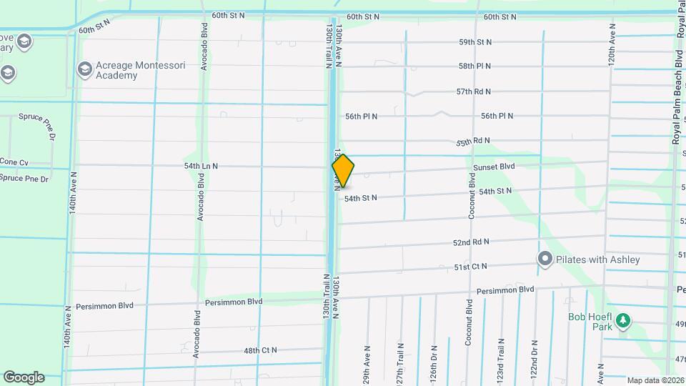 12969 54th St N Map and Location Details