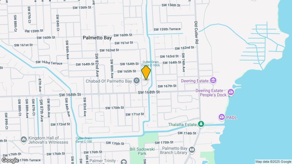 16650 SW 77th Ct Map and Location Details