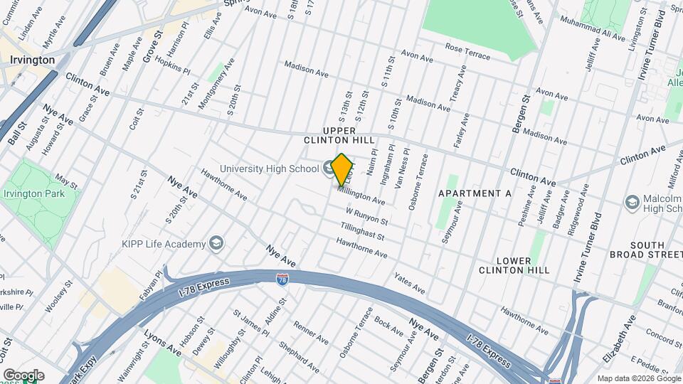 74 Millington Ave Map and Location Details