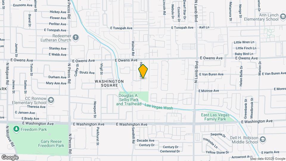 1425 Henry Dr Mapa y Detalles de la Ubicación