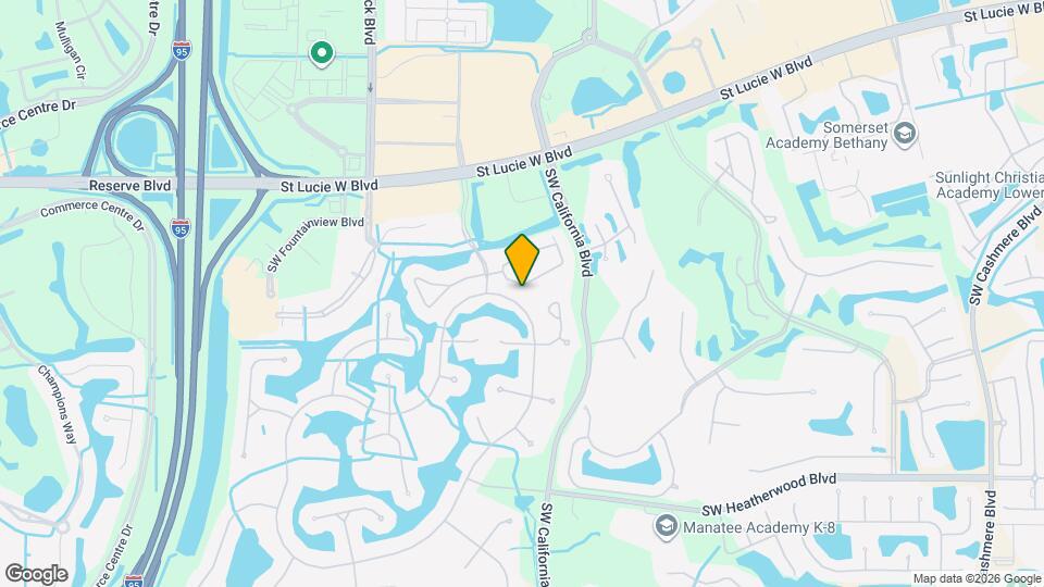 1581 SW Harbour Isles Cir Map and Location Details