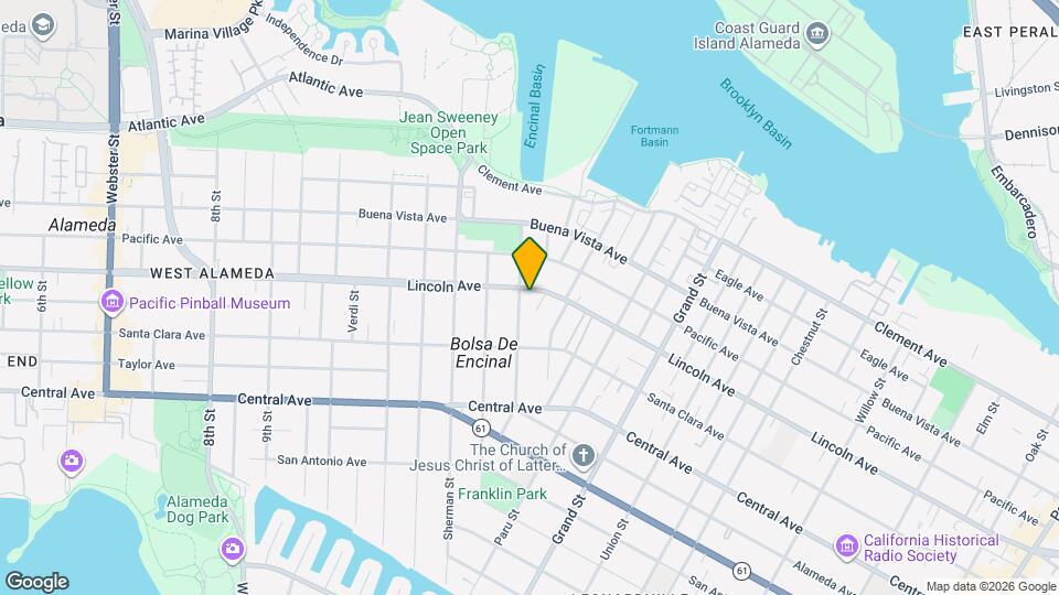 1506 Lincoln Ave Mapa y Detalles de la Ubicación