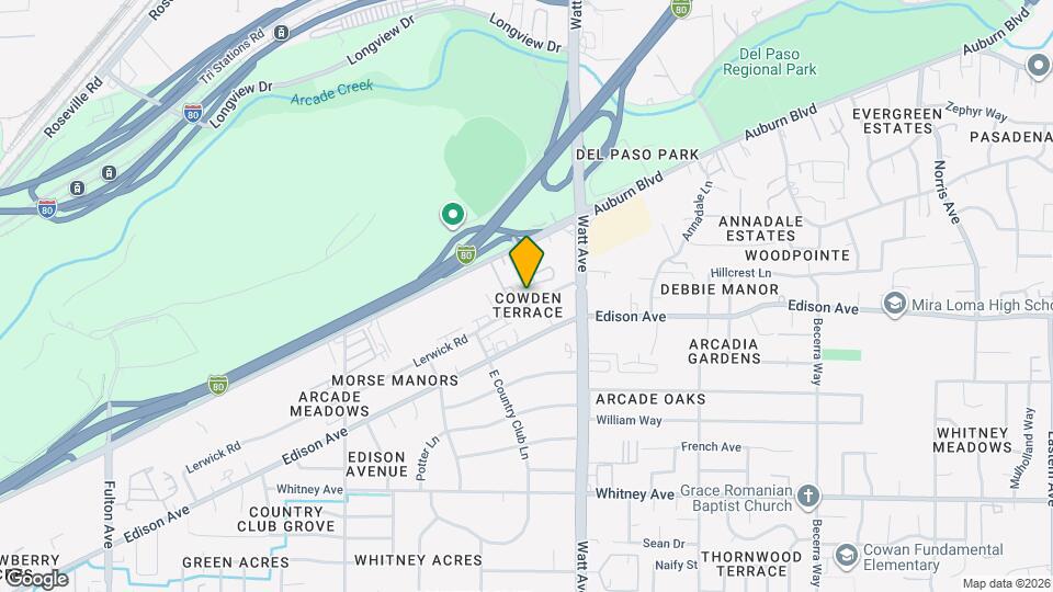 3413 Lerwick Rd Map and Location Details