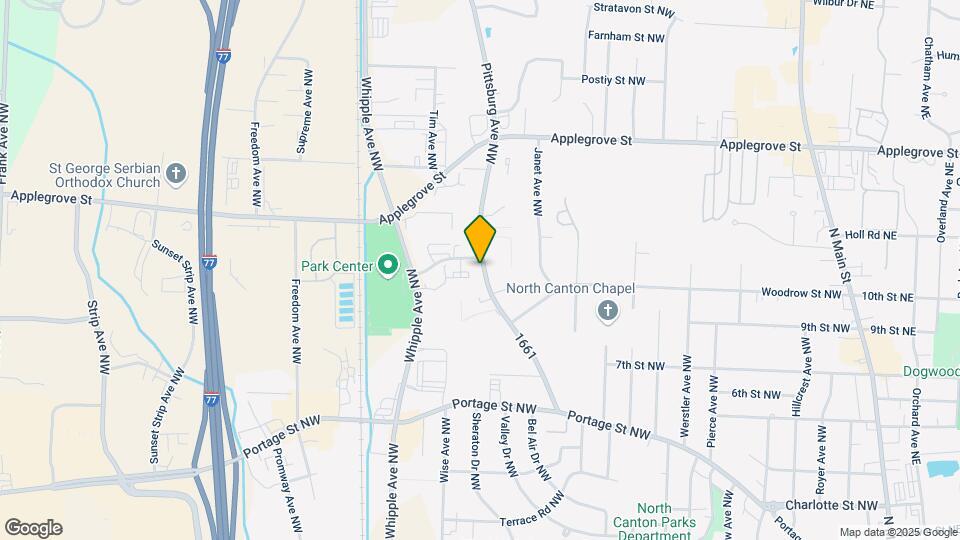 1023 Pittsburg Ave NW Map and Location Details