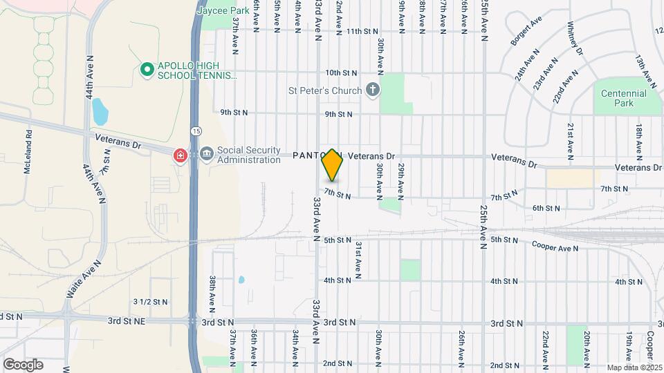 705 32nd Ave N Mapa y Detalles de la Ubicación