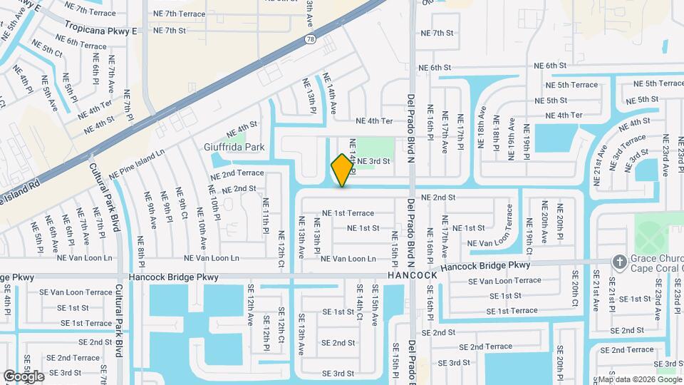 1341 NE 2nd St Map and Location Details