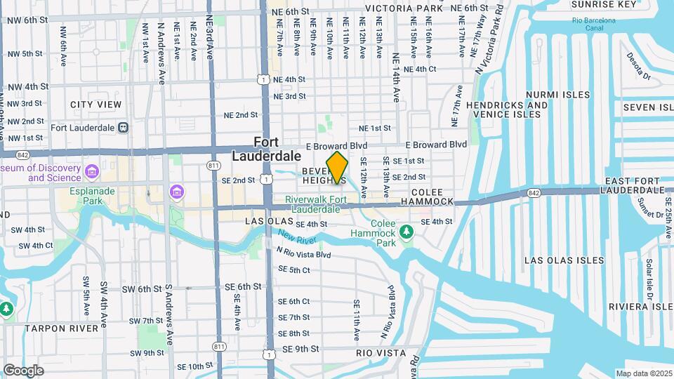 1007 SE 2nd Ct Mapa y Detalles de la Ubicación