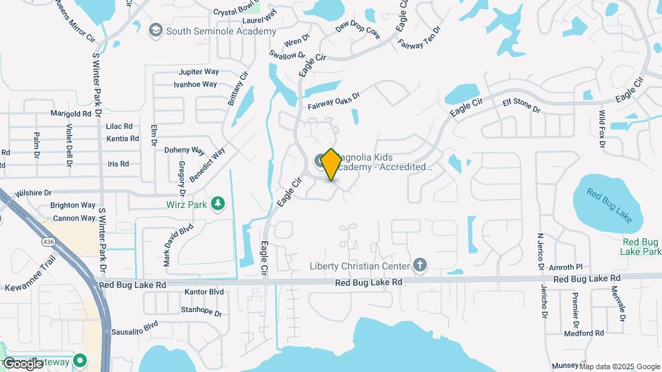 121 Springwind Way Map and Location Details