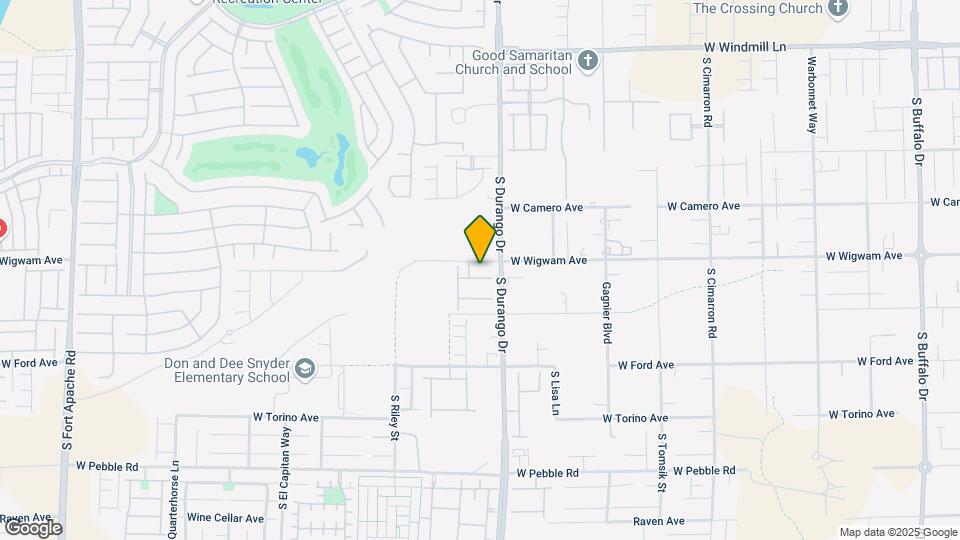 8636 Sparrow Desert Ave Map and Location Details