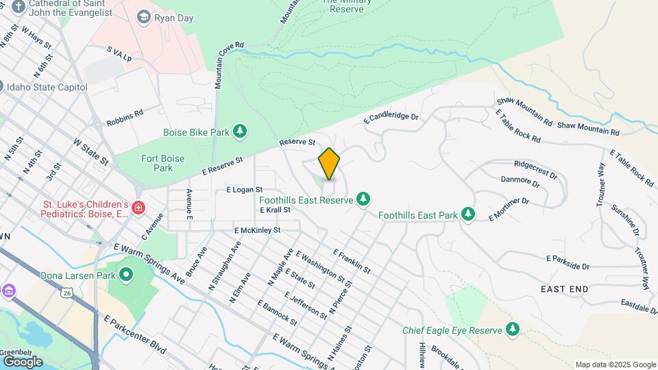 617 N San Felipe Dr Map and Location Details