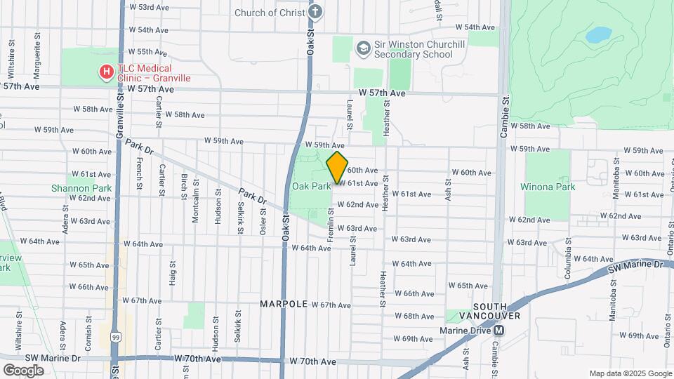 888 W 61st Ave Map and Location Details