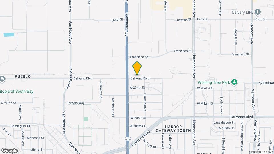 1631 Del Amo Blvd, Unit 1631 Map and Location Details