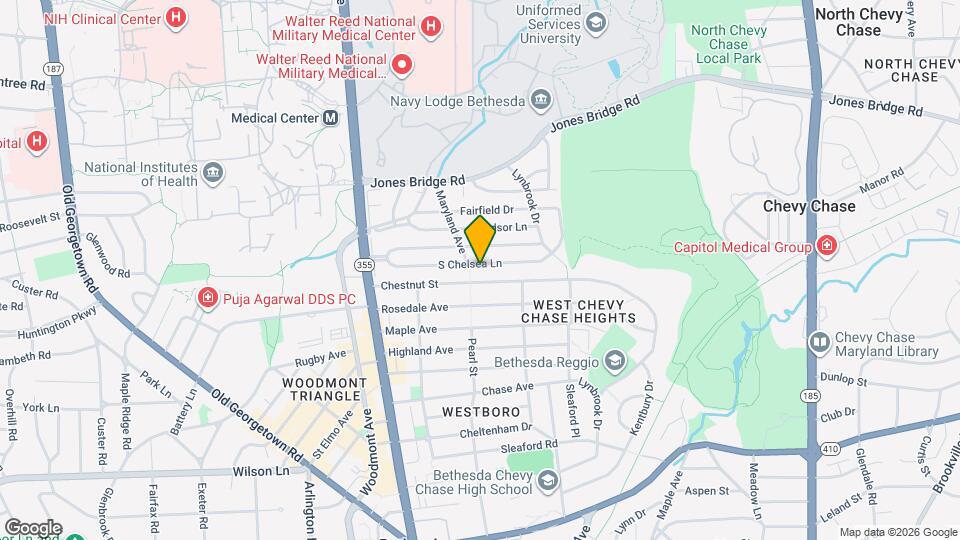 4556 S Chelsea Ln Map and Location Details